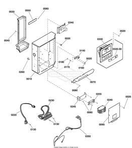 Part Location Diagram of 319893GS Briggs and Stratton Panel-control
